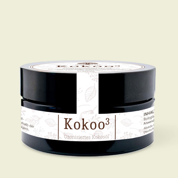 Kokoo³ Lavendel - Ozonisiertes Kokosöl mit Lavendel - 30ml